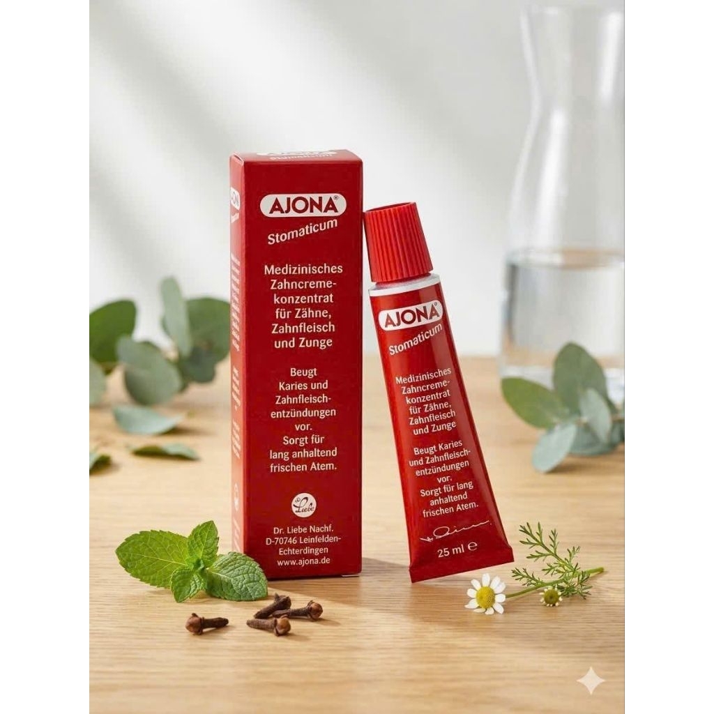 Kem đánh răng Ajona Đức, tuýp 25ml