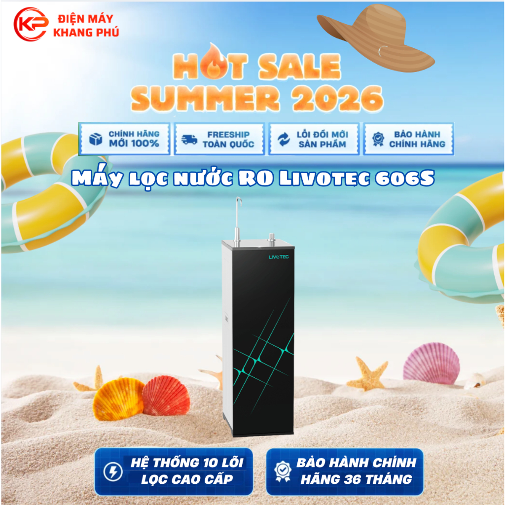 Máy lọc nước RO Livotec 606S