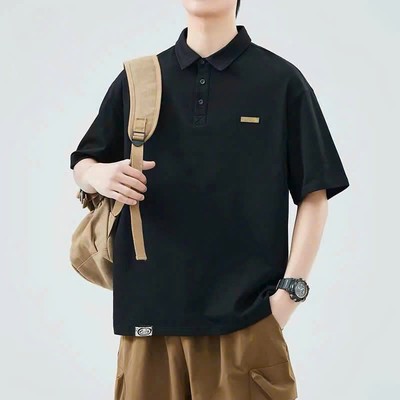 Áo Polo Nam Nữ Logo Mặt Cười NAD Unisex - Áo Cổ Bẻ Tay Lỡ Chất Liệu Cotton Co Giãn 2 Chiều Cao Cấp Trẻ Trung Cá Tính