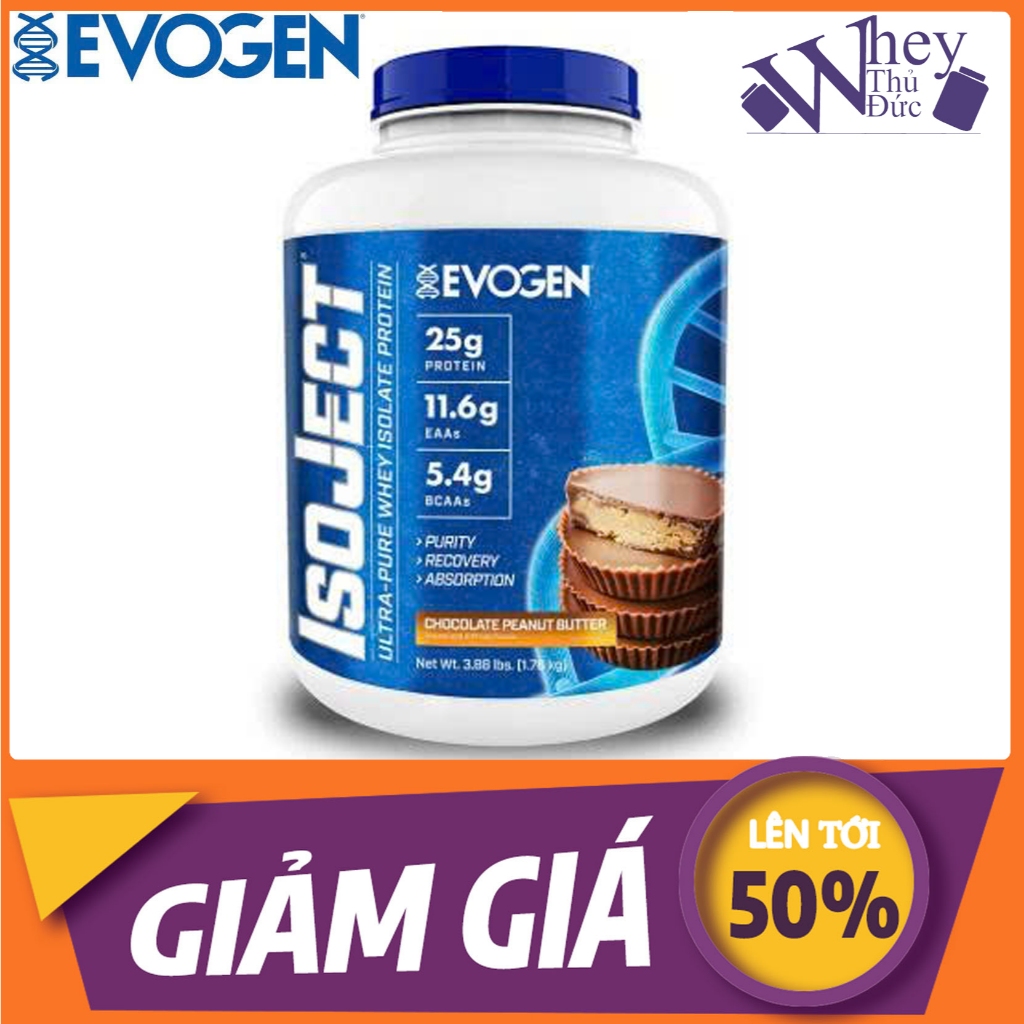 Evogen IsoJect Whey Protein Isolate Chính Hãng BBT