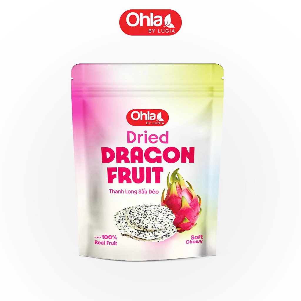 Thanh Long Sấy Dẻo Ohla 100g - Trái Cây Tươi Tự Nhiên Được Tuyển Chọn Kỹ Lưỡng