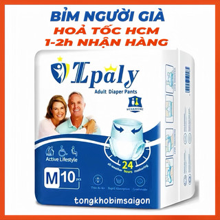 RẺ VÔ ĐỊCH 100 Miếng Tả/Tã Quần IPALY Epoly Cho Người Già M L XL 2XL