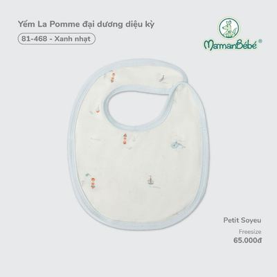 Yếm La Pomme đại dương diệu kỳ- Sợi Petit Soyeu thoáng mát – Bé trai/gái - Freesize