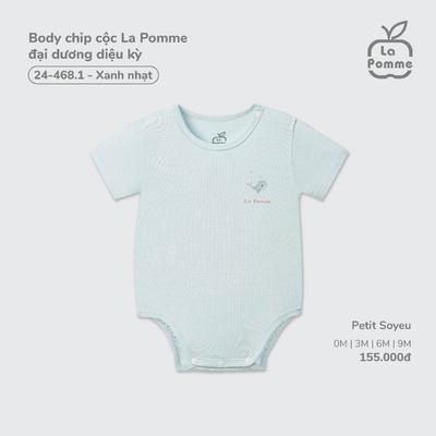 Body chip cộc La Pomme đại dương diệu kỳ - Sợi Petit Soyeu thoáng mát – Bé trai/gái - 0M - 9M
