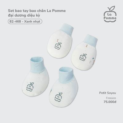 Set bao tay bao chân La Pomme đại dương diệu kỳ - Sợi Petit Soyeu thoáng mát – Bé trai/gái - Freesize