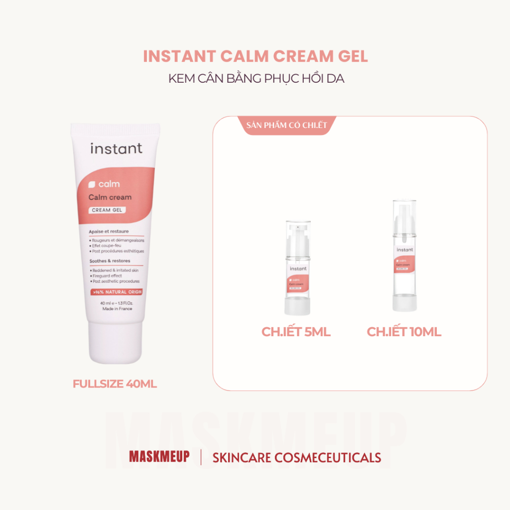 Kem Dưỡng Làm Dịu Da Phasilab Instant Calm Cream 40ml