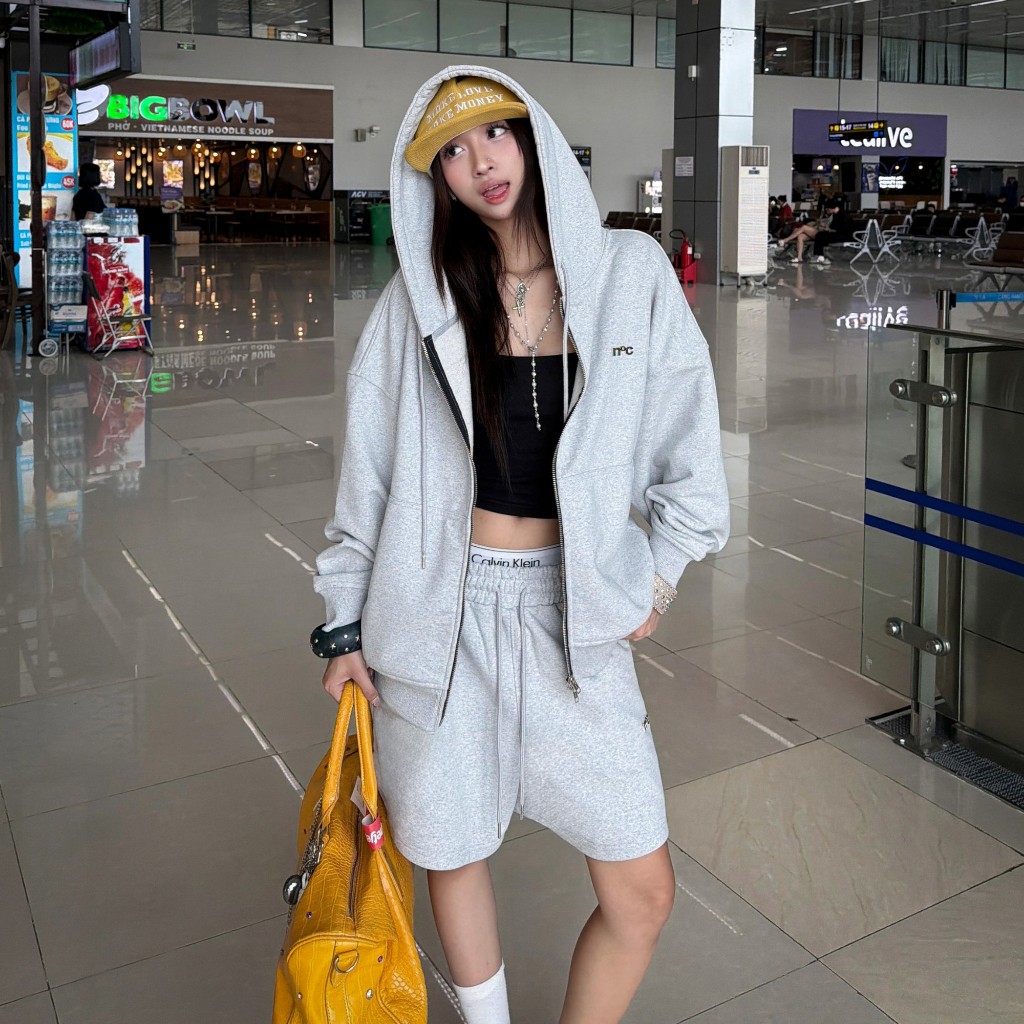 Áo Khoác Form Boxy NOCTURNAL Metal Logo Zipper Hoodie Zip YKK Nỉ Chân Cua 450gsm Nam Nữ Unisex Local | BigBuy360 - bigbuy360.vn
