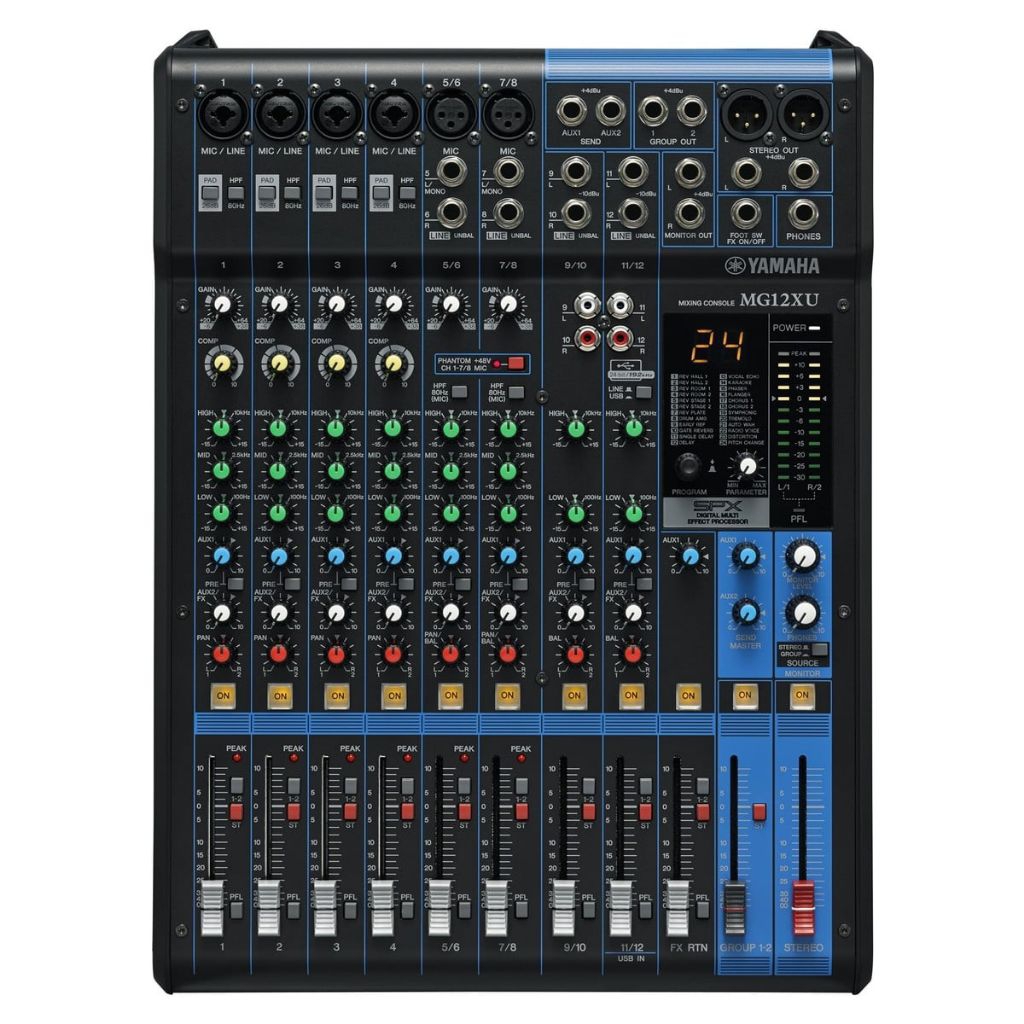 Mixer trộn âm thanh  MG12XU