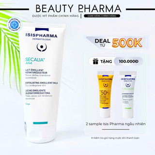 Kem dưỡng da khô Secalia AHA - ISIS Pharma giúp giảm tăng sừng