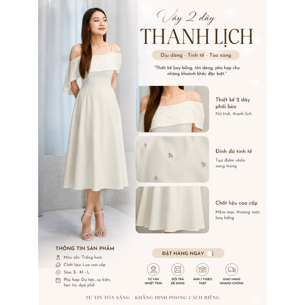 Váy tiệc thiết kế - Zamy