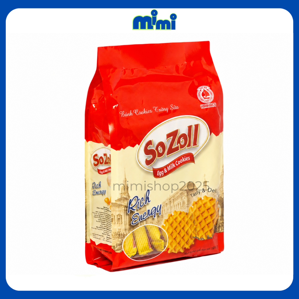 Bánh Quy Trứng Sữa SoZoll Hải Hà Cookies (185g)