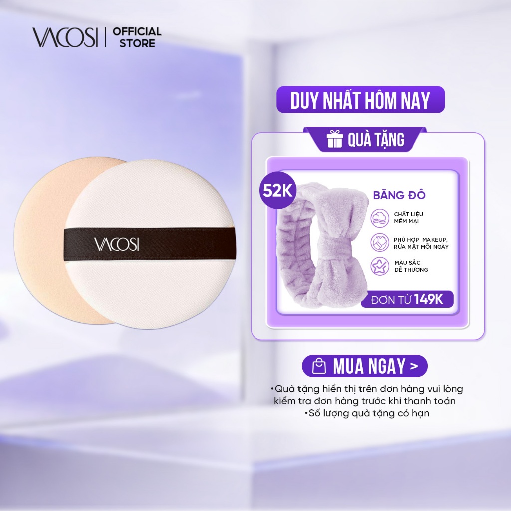 Bông Phấn Cushion VACOSI - BP22