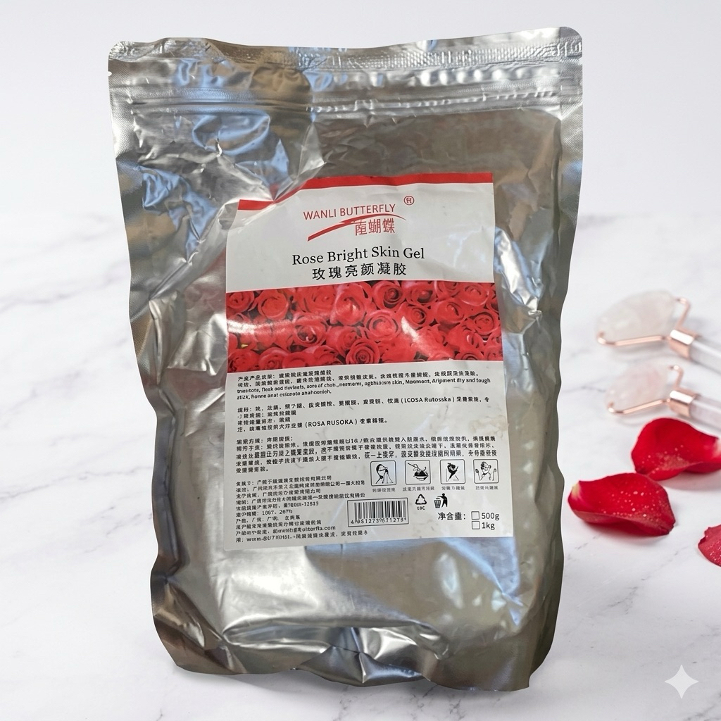 Mặt nạ collagen hoa hồng đỏ ( mặt nạ DNA cá hồi)