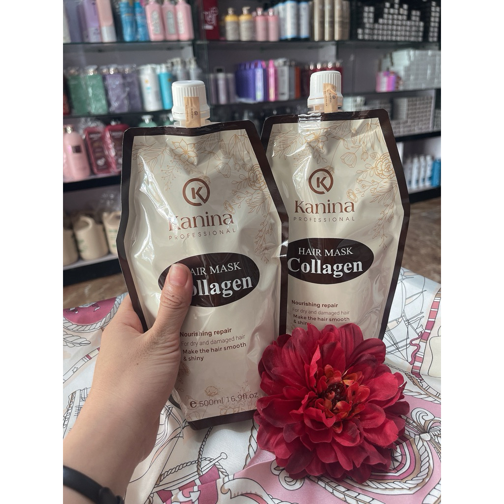 Hấp Colagen Kanina phục hồi nuôi dưỡng và thơm lâu
