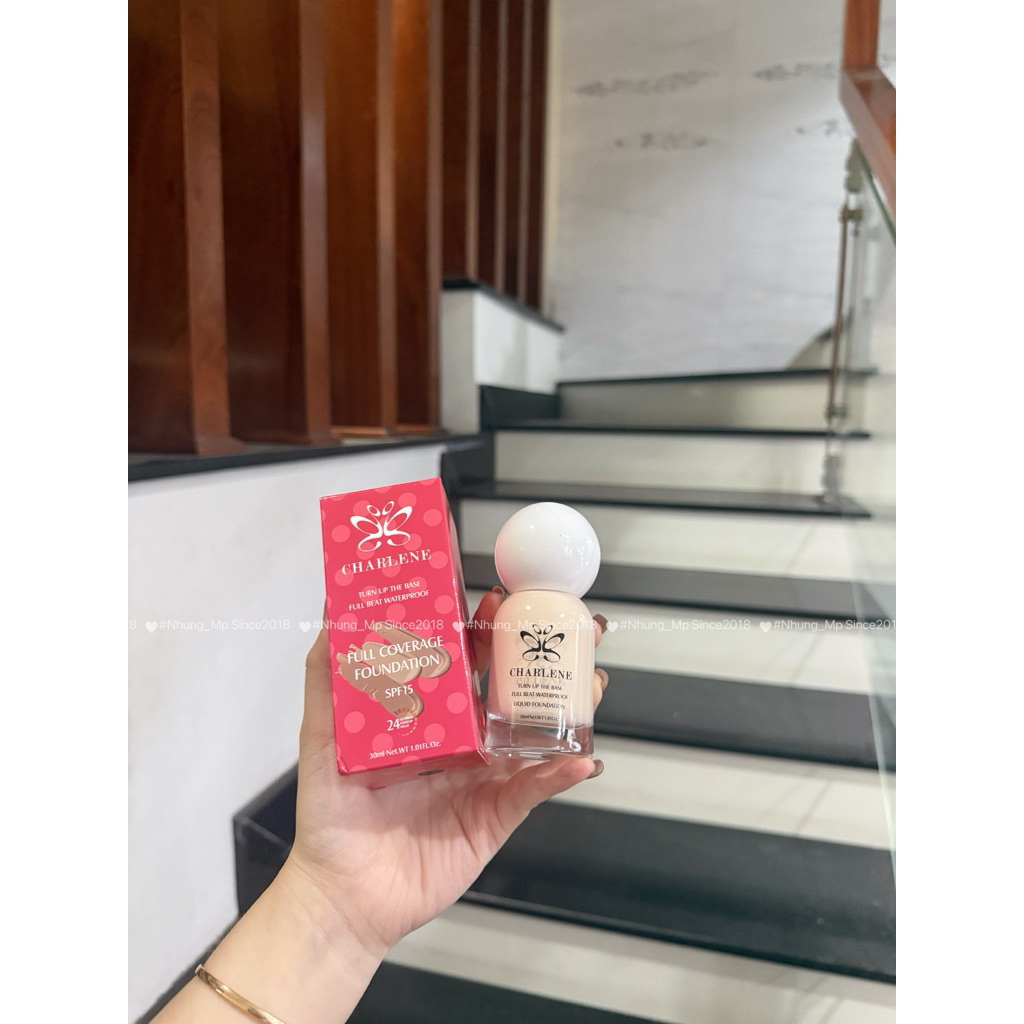 Kem nền charlene chống nước tone F01