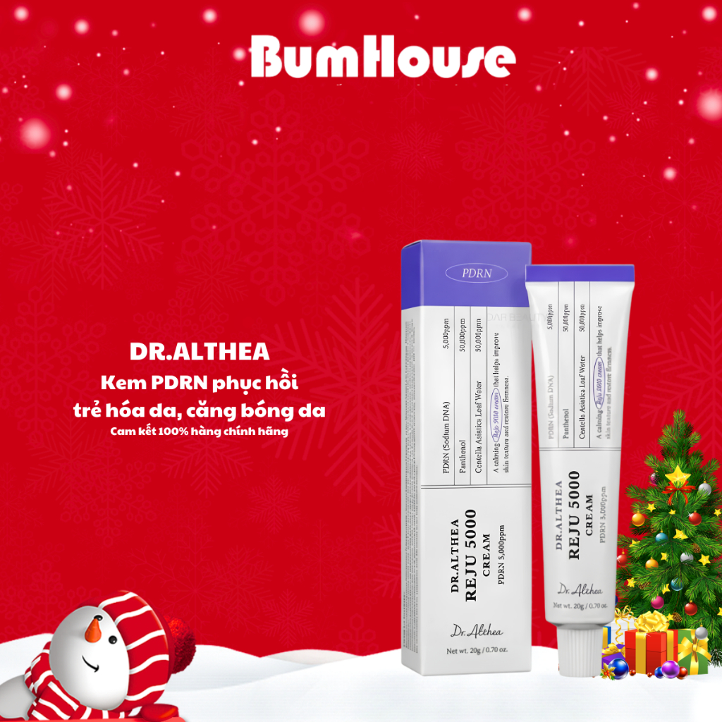 Kem dưỡng Dr.Althea Reju PDRN 5000ppm Cream 20g hỗ trợ phục hồi da_Dr Althea