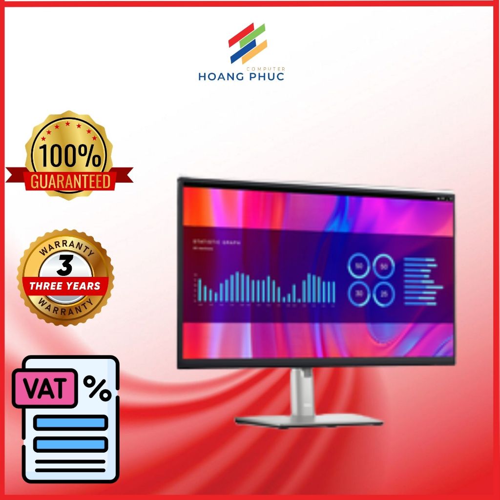 Màn hình Dell P2423DE (23.8 Inch - QHD - IPS - 60Hz - 8ms - USB TypeC) - Hàng chính hãng bảo hành 3 