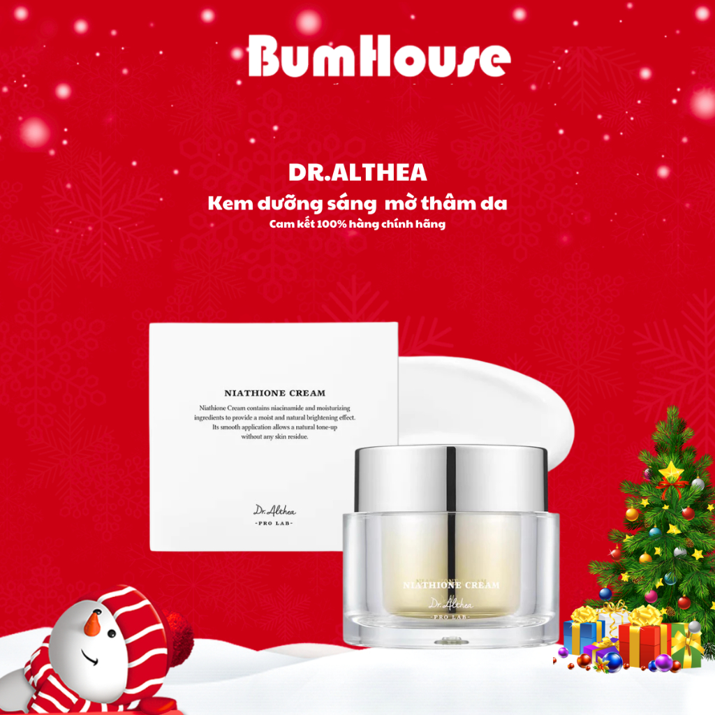 [HÀNG CTY] Kem Dưỡng Sáng Da Nâng Tone Da Dr.Althea Niathione Cream 30ml_Dr Althea