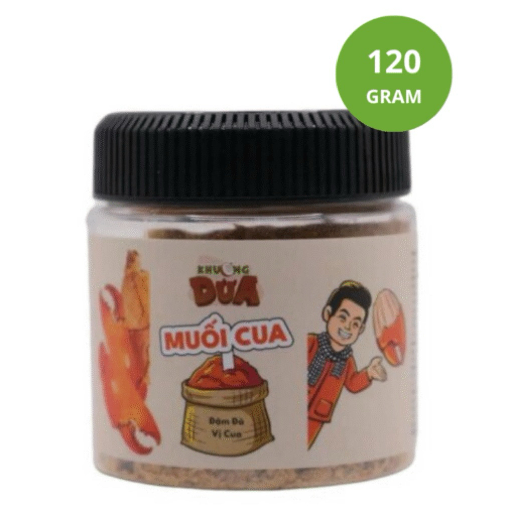 MUỐI CUA KHƯƠNG DỪA 120 GRAM