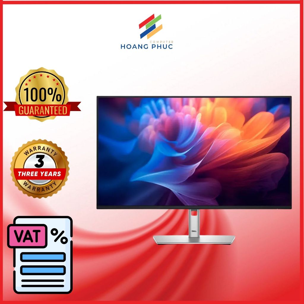 Màn Hình Dell PRO PLUS P2725H (27.0 inch - IPS - FHD - 100Hz - 5ms - USB TypeC) - Hàng chính hãng bả