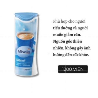 Đường ăn kiêng Mivolis Substoff, silavit 1200v Đức