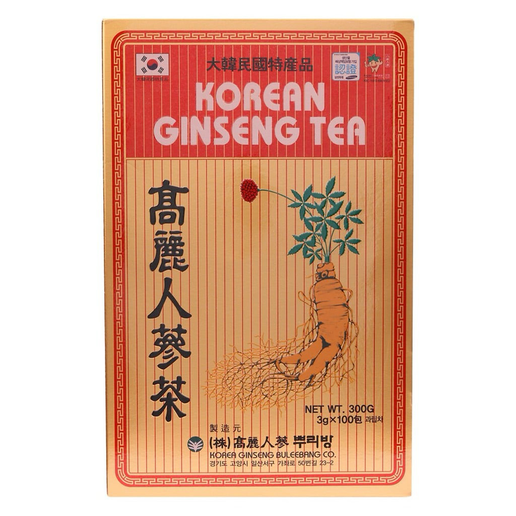 Trà Nhân Sâm Hàn Quốc Korean Ginseng Tea (Hộp 100 gói x3g) - DHC Korea Ginseng