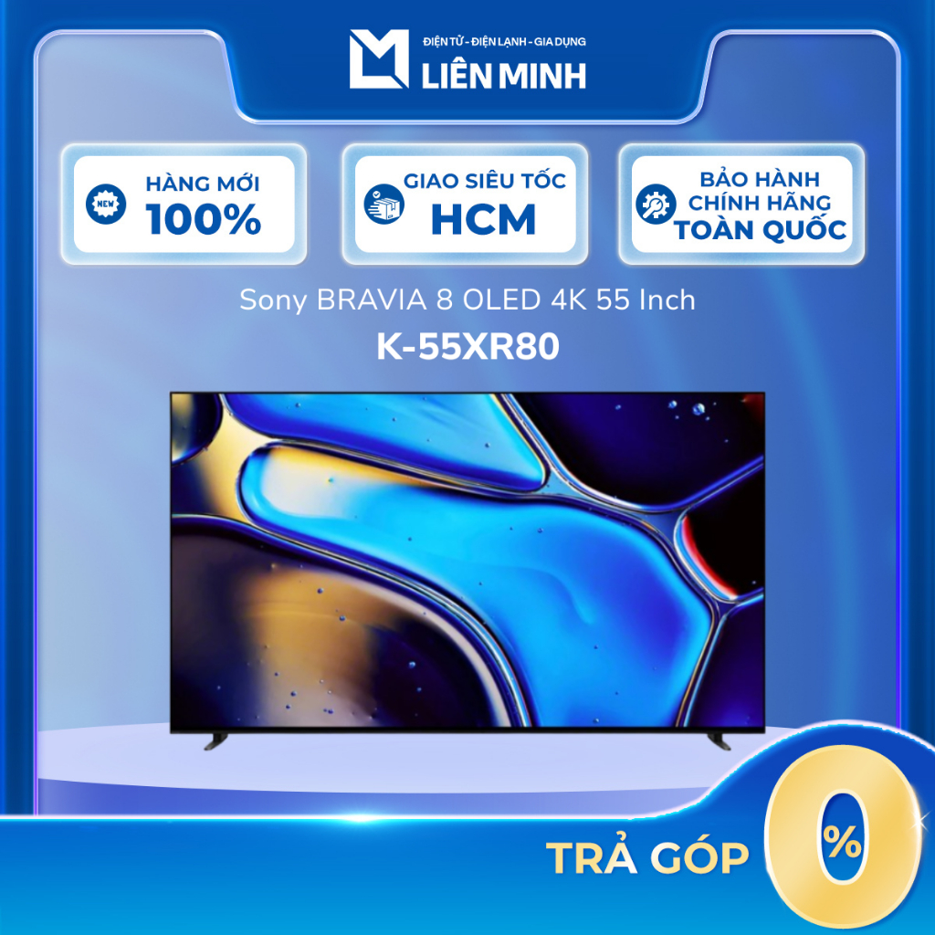 Sony BRAVIA 8 OLED 4K 55 Inch K-55XR80 [SHIP 0Đ HCM]