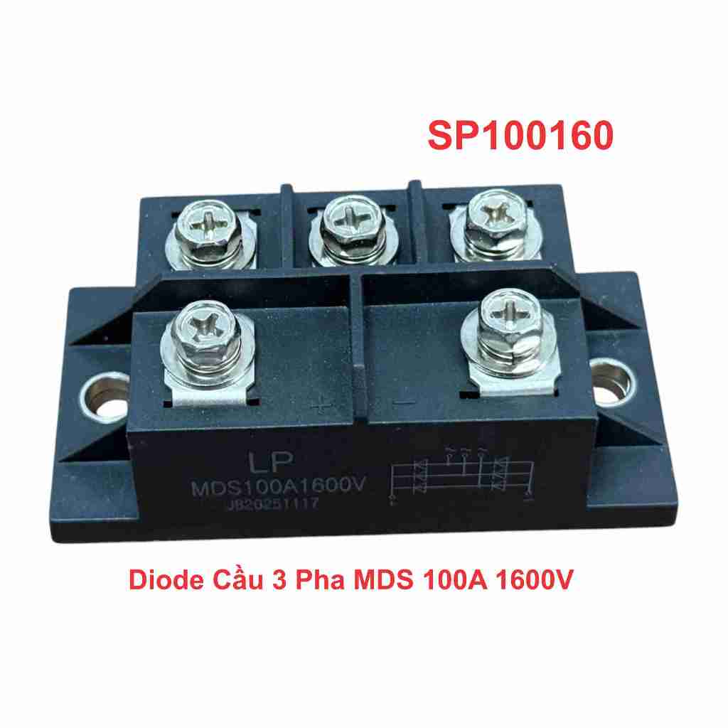 Diode Cầu 3 Pha MDS 100A 1600V
