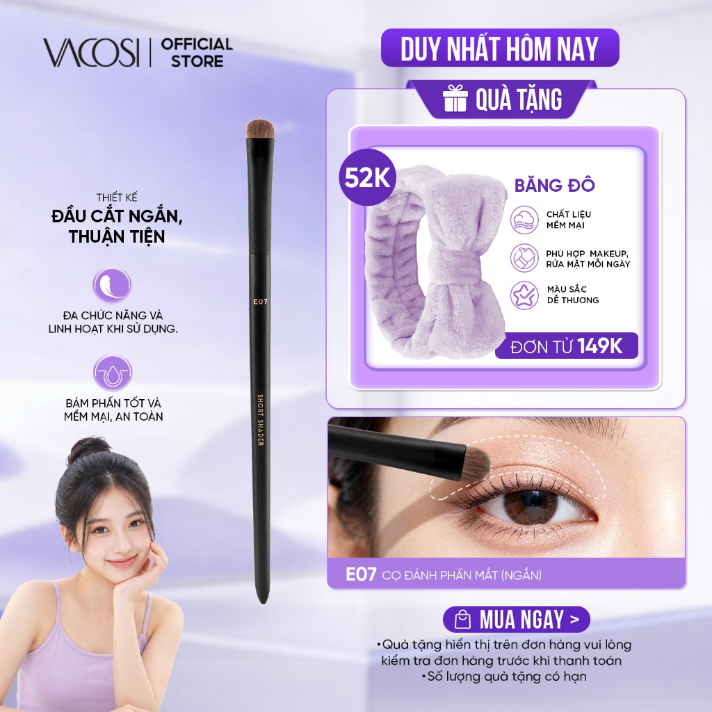 Cọ mắt, tán viền mí VACOSI - E07-Y24