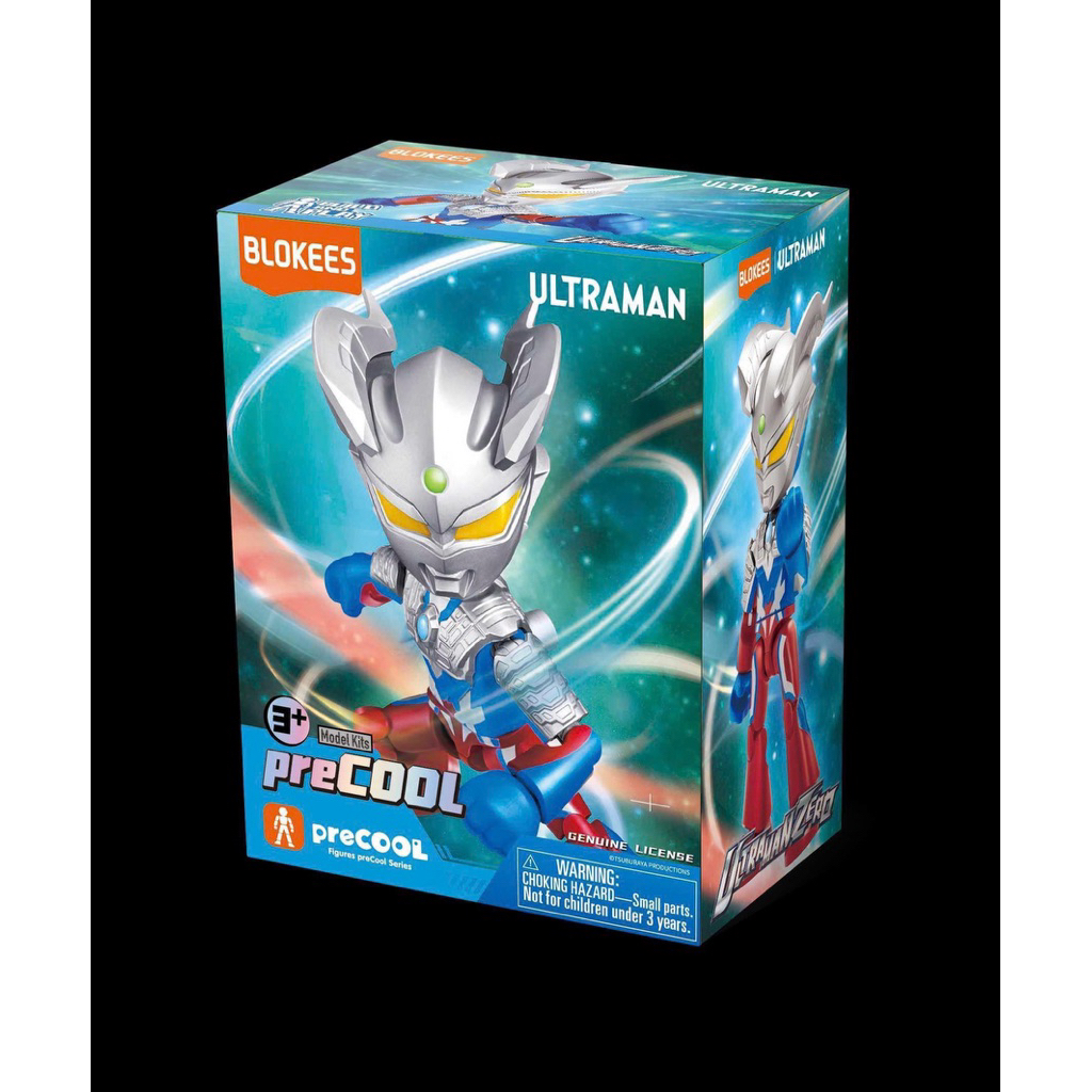 Mô Hình Nhân Vật - Ultraman - preCOOL - 02 Ultraman Zero - Blokees - EU33
