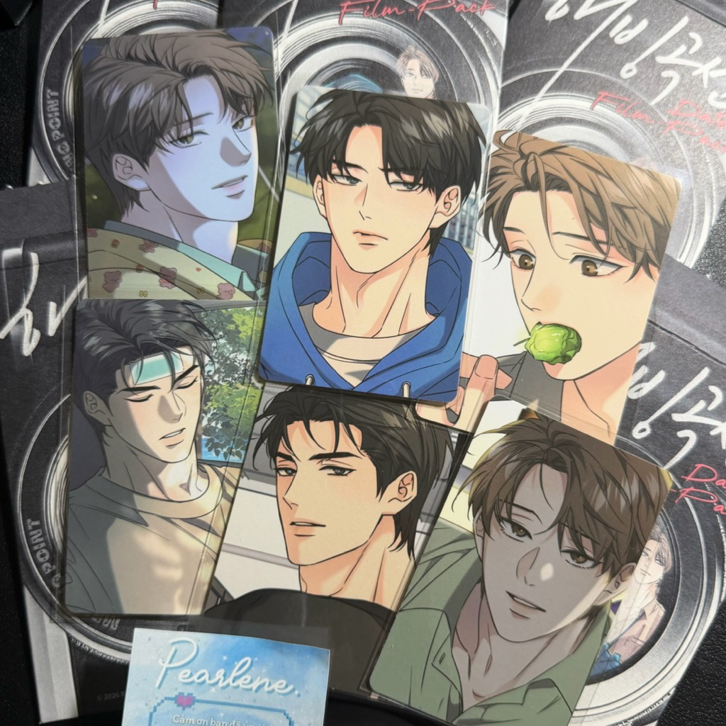 (SẴN - HÀNG OFF) Pola và card Melting Point manhwa bl chính hãng (đọc thêm phần mô tả)