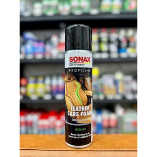 Chai xịt bọt làm sạch và bảo dưỡng da xe ô tô - SONAX PROFILINE Leather Care Foam 289300