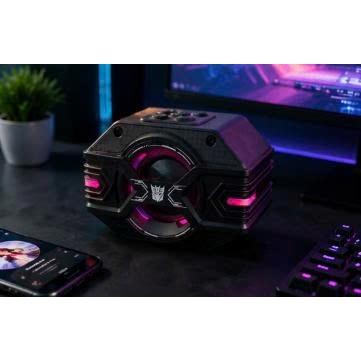 Loa Bluetooth Chính Hãng TRANSFORMERS TF V5.3 - Loa Không Dây Mini Đèn LED RGB Âm Bass Đỉnh Pin Trâu