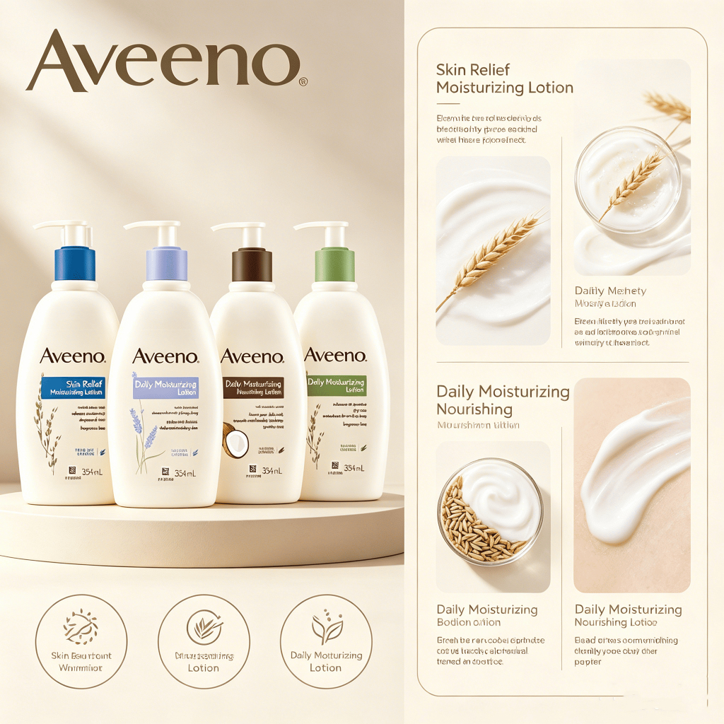 Sữa dưỡng thể Aveeno Body Lotion 354ml/Moisturizing Lotion/Nhập khẩu từ Hồng Kông