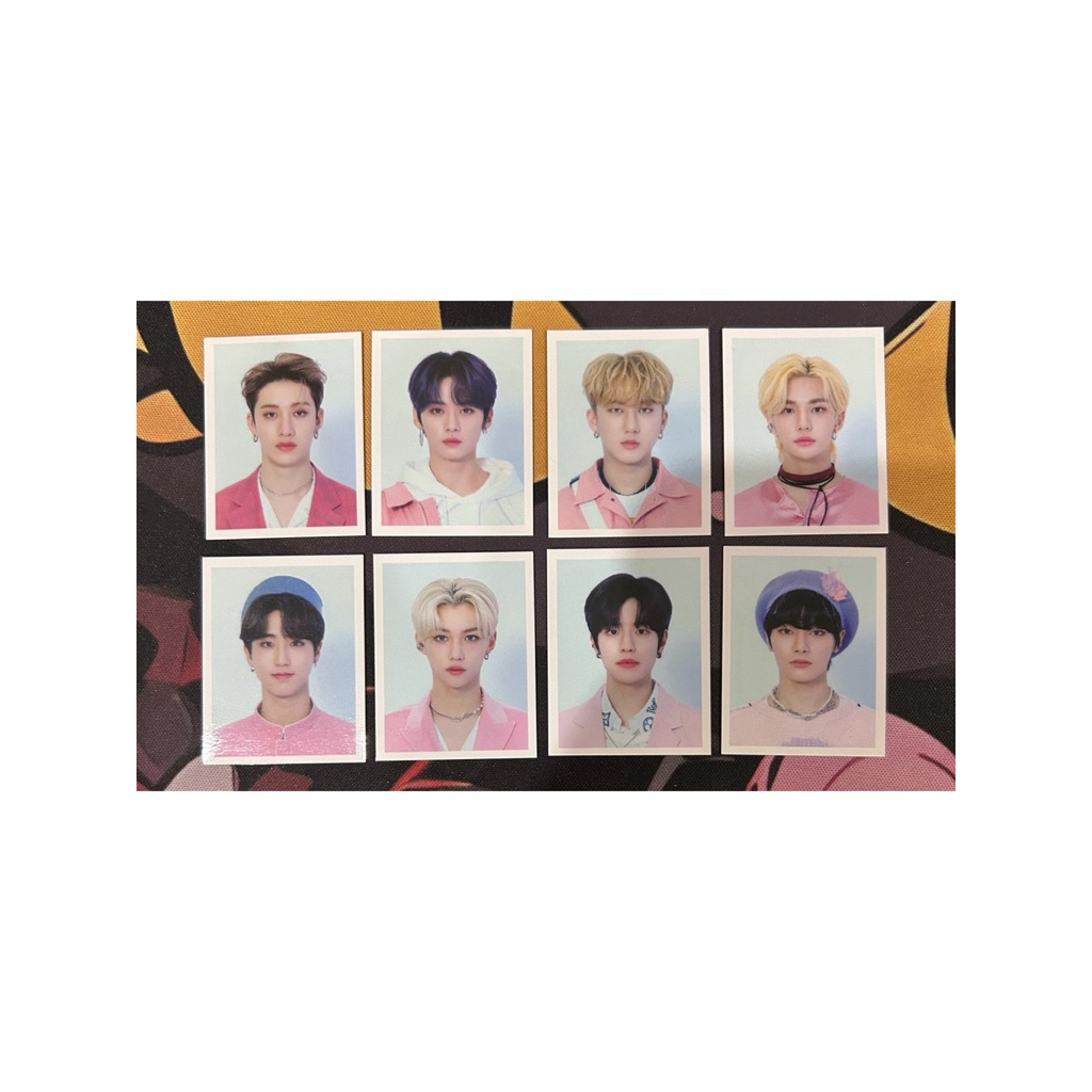 [Official] Set Card/ ID Photo Stray Kids (SKZ) - Đủ 8 Thành Viên (OT8)