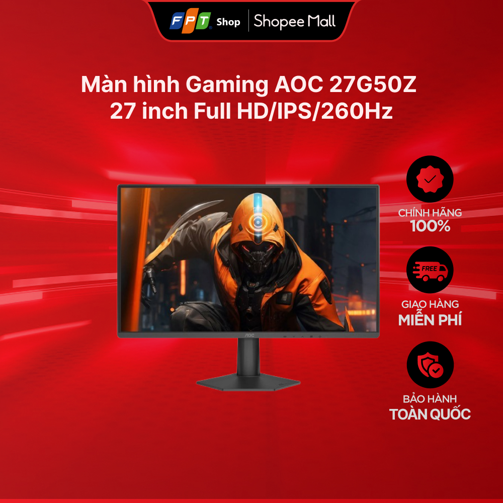 Màn hình Gaming AOC 27G50Z 27 inch Full HD/IPS/260Hz