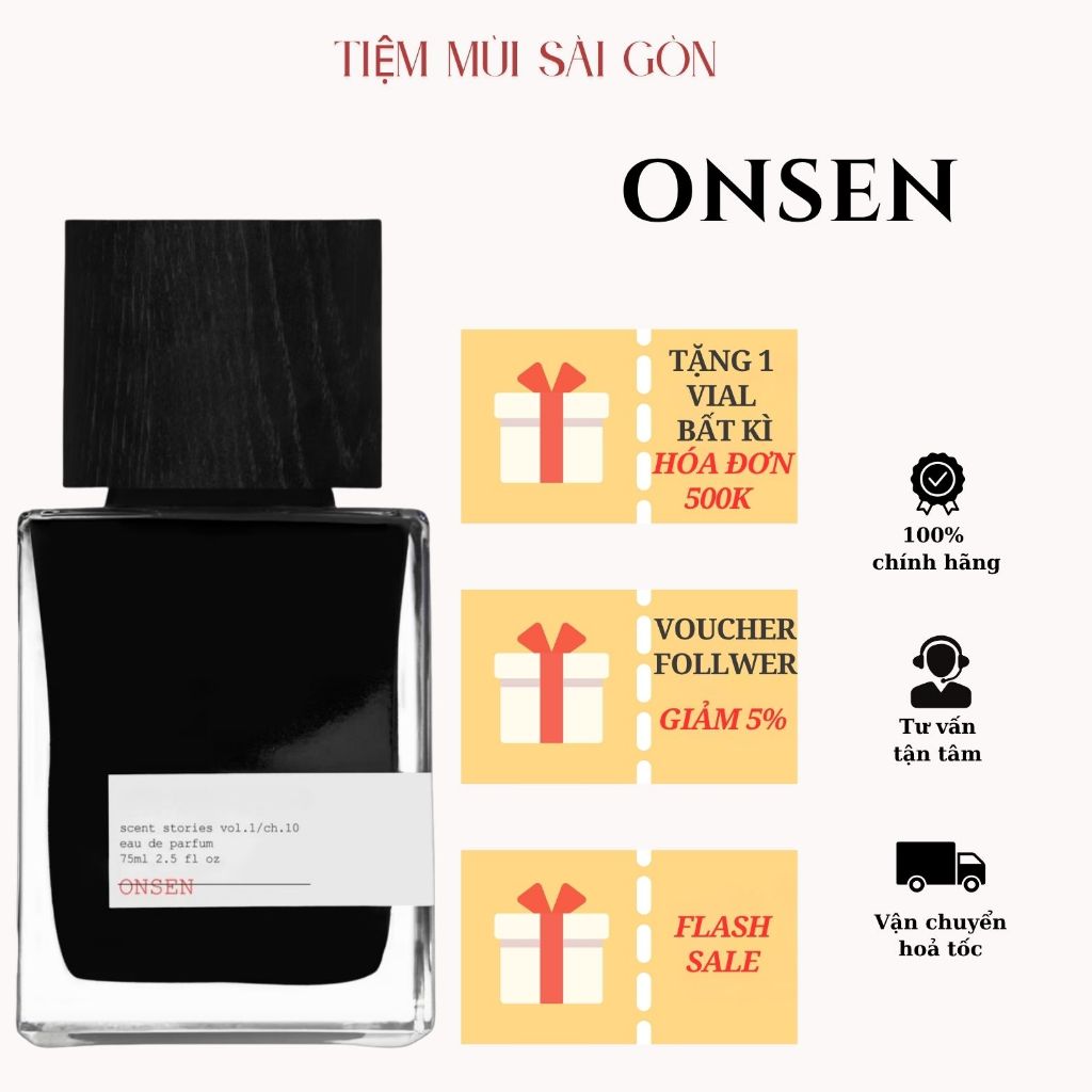 Mẫu thử Nước hoa Unisex ONSEN | TiemmuiSaiGon |