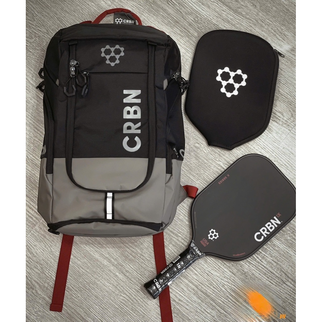 Balo CRBN Chính Hãng – Pro Team Thiết Kế Thời Trang, Đựng Được Vợt Pickleball, Cầu Lông, Bóng Bàn