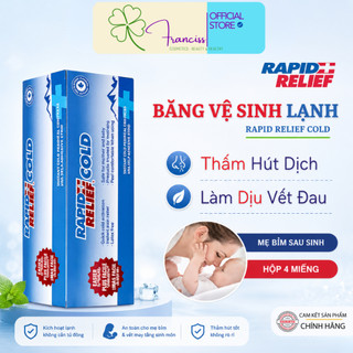 Băng Vệ Sinh Lạnh Rapid Relief Cold Hỗ Trợ Mẹ Bỉm Giảm Đau Sau Sinh