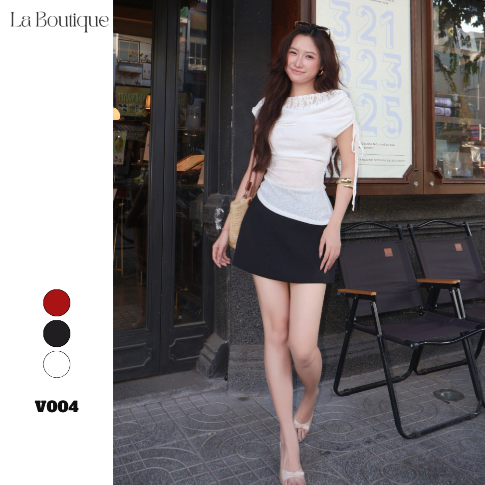 Chân Váy Chữ A Lưng Cao Hack Mông Vải Carolan 2 Lớp Dày Dặn Cao Cấp La Boutique V004 | BigBuy360 - bigbuy360.vn