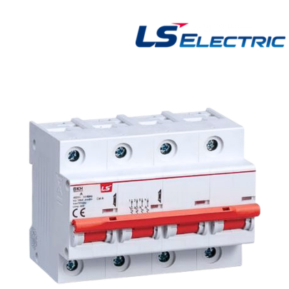 LS CHÍNH HÃNG-Aptomat ,Bán Cầu dao tự động,MCB, CB TÉP 4P 40A -6KA,4P 100a-10KA Loại gắn trên thanh 