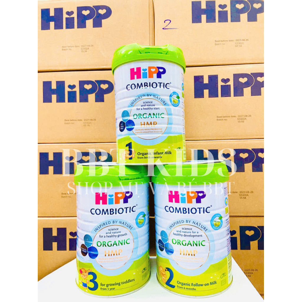 [KO QUÀ] HIPP BÒ - Sữa Hipp Combiotic Organic Đủ Số Cho Bé
