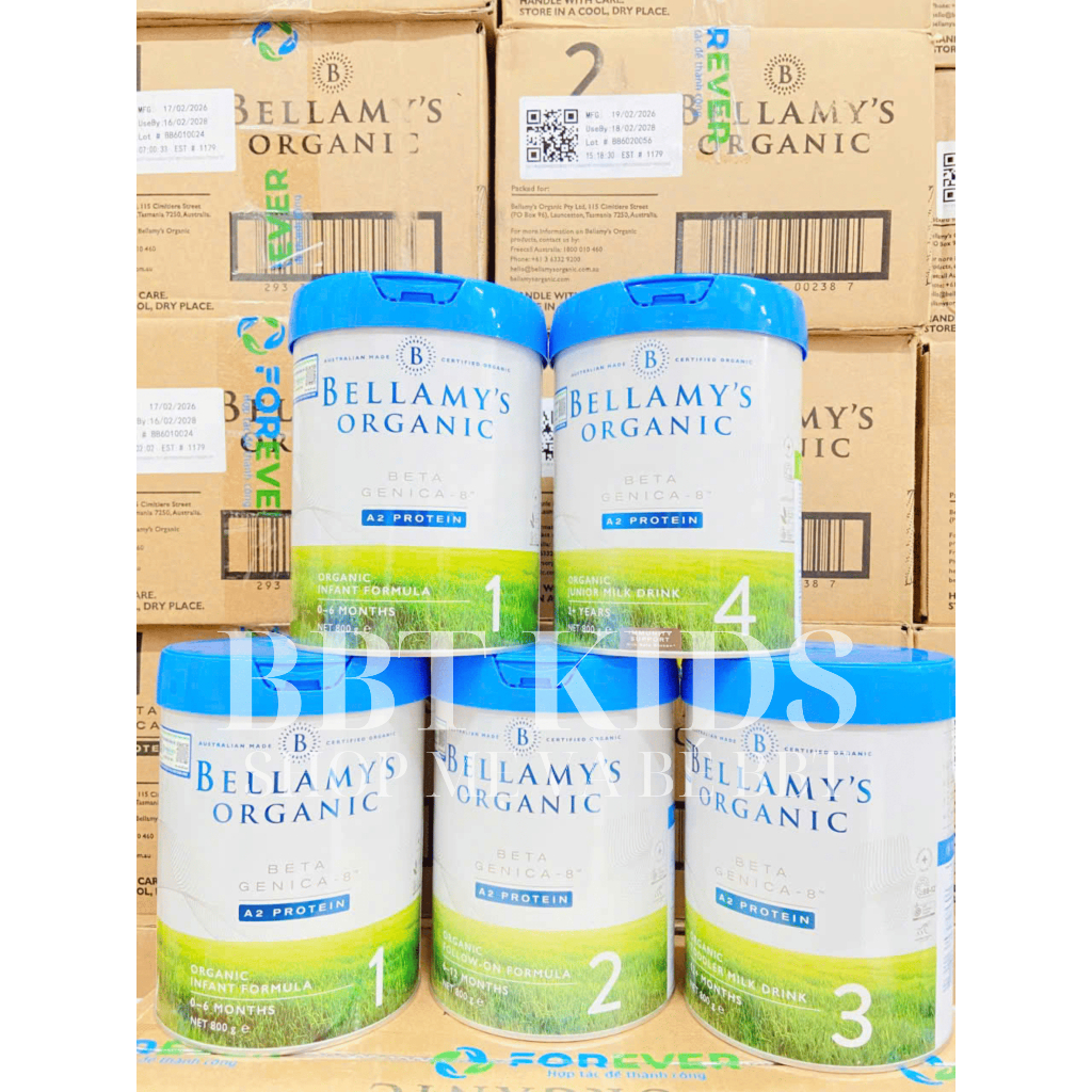 [KO QUÀ] BELLAMY'S A2 - ORGANIC - Sữa Bellamy's Organic Đạm A2 chuẩn tem phụ Forever