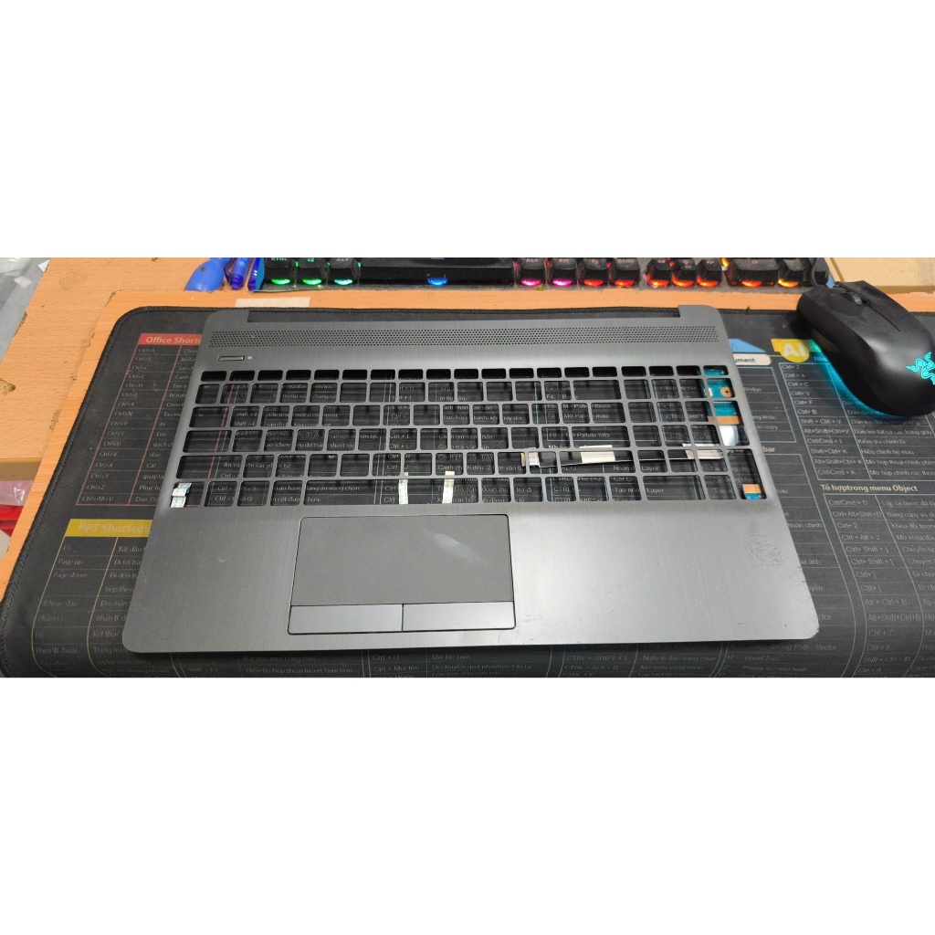 Vỏ C laptop HP 250 G8  255 G8  256 G8 15S-DU 15S-DY 15-DW 15-DW0037WM TPN-C139