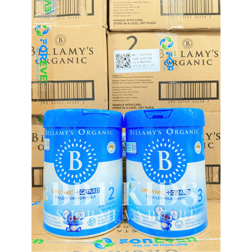 [KO QUÀ] BELLAMY'S GUARD - LACTO - Sữa Bellamy's Organic Guard Hỗ Trợ Đề Kháng Toàn Diện