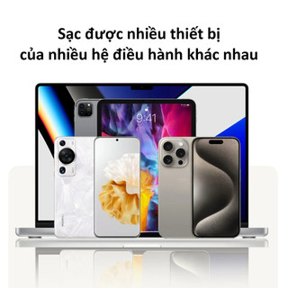 Dây cáp sạc nhanh PD 240W 65W 27W 4 in 1 USB Type C iP sạc nhanh và truyền dữ liệu cho điện thoại máy tính bảng laptop