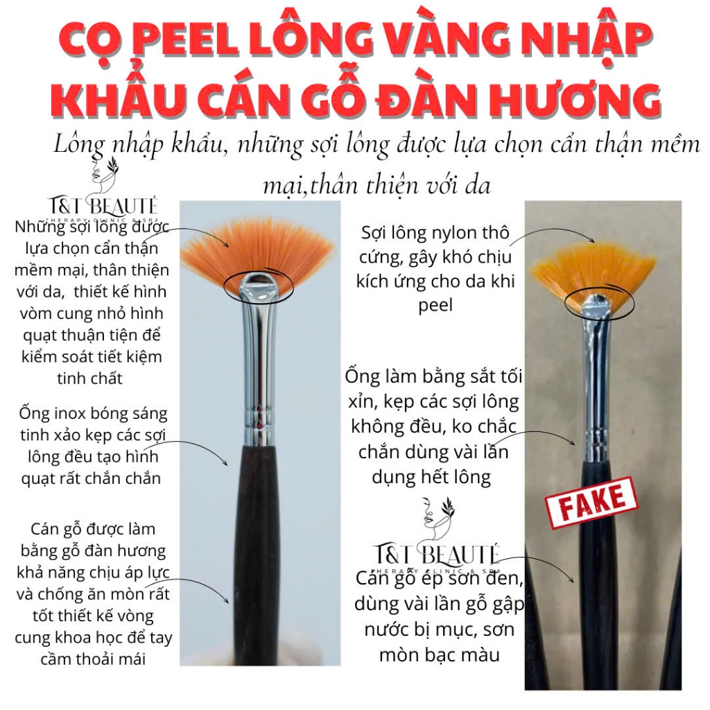 Cọ Quét Peel Da Mặt Hàng Cao Cấp Chuyên Dùng Để Peel Da Mặt
