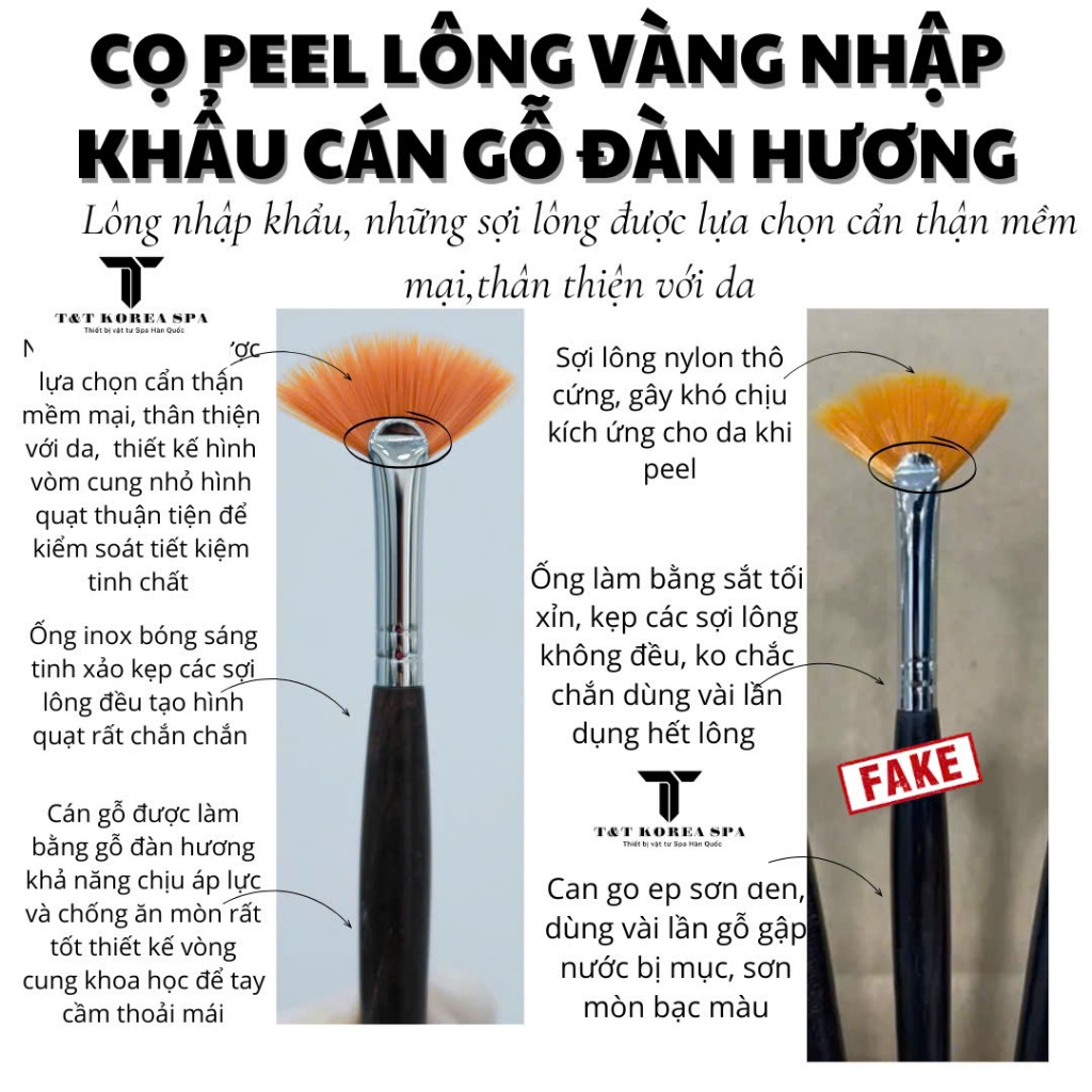 Cọ Quét Peel Da Mặt Hàng Cao Cấp Chuyên Dùng Để Peel Da Mặt