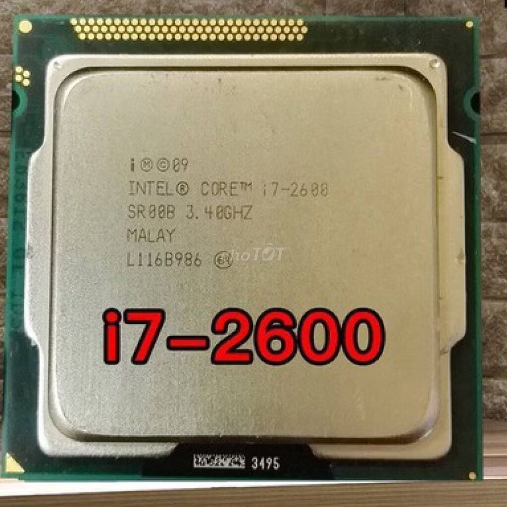chip core i7 2600 3.4Ghz