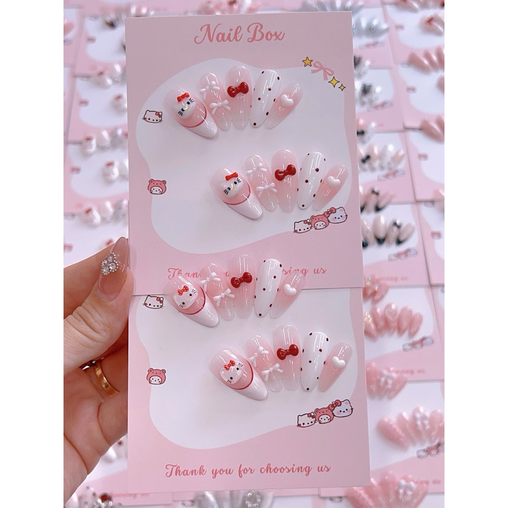 Hello kitty nhà em đây(nail box sỉ lẻ)